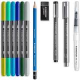 STAEDTLER Design Journey 146C M72 tin of 72 assorted coloured pencils