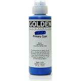 Golden Fluid Acrylic - Primary Cyan 8 oz.