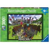 Ravensburger Minecraft: Portal Dash Family Board Games for Kids and Adults  Age 10 Years Up
