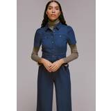 Denim Gabby Denim Jumpsuit, WHISTLES