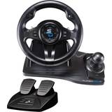 HORI Wired Force Feedback Racing Wheel DLX - Steering Wheel with vibration  rumble and pedals - Xbox Series X - Xbox One (Xbox Series X/)