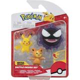  Pokemon Battle Fig Journeys Multipack (5pk) 3'' Lucario  Sirfetchd and 4.5'' Ash & Pikachu (Journeys) : Toys & Games