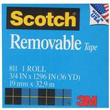 3M Scotch 811 Magic Removable Tape 50mm x 33m 1 roll