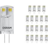 Multipack 10x Osram Micro LED Pin G4 1W 100lm - 827 Extra Warm