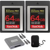 Carte mémoire SD Sandisk Extreme Pro SDXC Card 64GB - SDSDXXY-064G-GN4IN