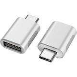 Usb To Type C Otg Adapter Usb Usb-c Male To Micro Usb Type-c Female  Converter For Macbook S20 Usbc Otg Connector N2J5