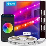 Govee M1 RGBIC LED Strip Lights with Matter, 16.4ft WiFi Lights Work with  Apple Home, Alexa, Google Assistant and SmartThings, Upgraded RGBIC, Smart