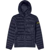 Barbour ouston sale hooded quilted jacket