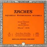 Arches Water Colour Block, 300 lb / 640gsm, Cold Pressed, 9 x 12
