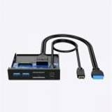 USB 3.0 In-Desk HUB with Audio Ports - GRAUGEAR