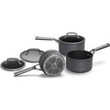 Ninja Foodi ZEROSTICK 5-Piece Pan Set, [C35000UK] Hard Anodised Aluminium,  Non-Stick, Induction Compatible, Dishwasher Safe