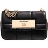 LOVE MOSCHINO Embellished quilted faux leather tote