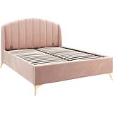 Bera Upholstered Plush Velvet Bed Frame