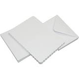 Strathmore Blank Greeting Cards With Envelopes, Flourescent White