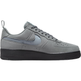 Nike Sportswear AIR FORCE 1 07 LV8 UT TU - Trainers - white/metallic dark  grey/white 