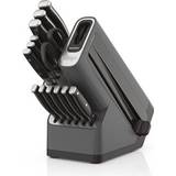 Ninja Foodi StaySharp Knife Block with Integrated Sharpener, 5-Piece Knife  Set includes Chef Knife, Bread Knife, Slicing Knife, Utility Knife, Paring  Knife, Stainless Steel K32005UK