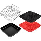 Square Air Fryer Accessories, for Instant Vortex Plus, COSORI 6.4L