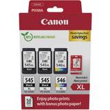 Canon PG-545XL Black & CL-546XL Colour Kodak Replacement Ink