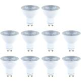 Set of 5 smart GU10 dim to warm LED lamps 4.9W 345 lm 2200-4000K