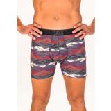 Saxx Quest Boxer Brief Fly - Asher Geo Deep Navy