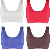 Gymshark Whitney Simmons Round Neck Ecru Womens Sports Bra