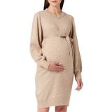 Mamalicious Maternity Dress Yellow/Yellow Cream (20015904) • Price »