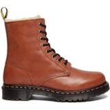 Dr. Martens Women's 1460 Serena Faux Fur Lined Lace Up Boots - Tan