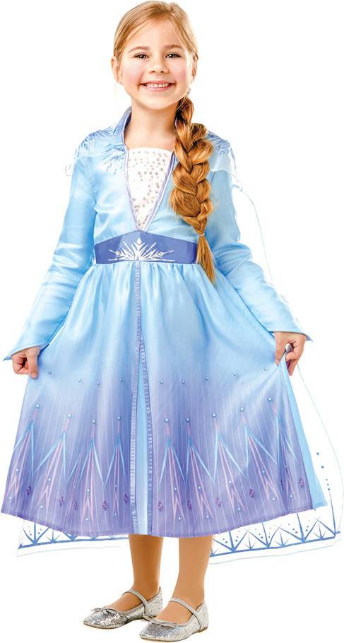 Smiffys Girls Frozen 2 Elsa Travel Dress Costume • Price