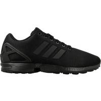 mens adidas black zx flux trainers