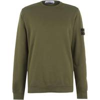 stone island badge sleeve sweatshirt