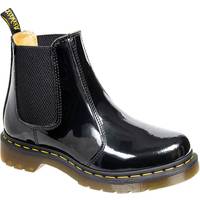 black patent dr marten boots size 4