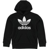 Adidas Trefoil Hoodie - Black/White 