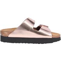 birkenstock arizona copper metallic