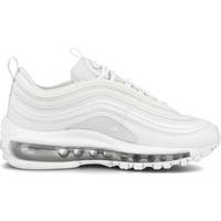 silver and white nike air max 97