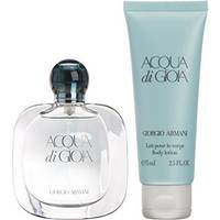 Giorgio Armani Acqua Di Gioia Gift Set Edp 100ml Body Lotion 75ml