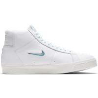 Nike Sb Zoom Blazer Mid Premium White Summit White Glacier Ice