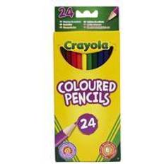 Coloured Pencils Crayola Long Colour Pencils 24-pack