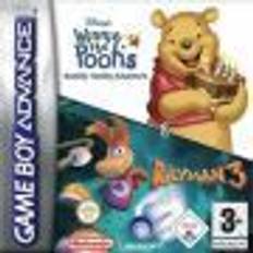 2 Games in 1 : Rayman 3 & Winnie The Pooh's Rumbly Tumbly Adventure (GBA)