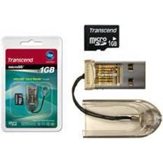 U1 - microSD Memory Cards & USB Flash Drives Transcend MicroSD 1GB