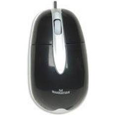 Manhattan MH3 Classic Optical Desktop Mouse Black