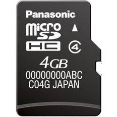 U1 - microSD Memory Cards & USB Flash Drives Panasonic MicroSDHC Class 4 4GB