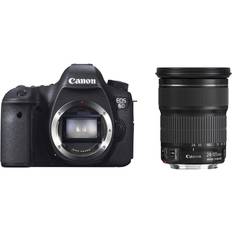 Canon Full Frame (35mm) - LCD/OLED DSLR Cameras Canon EOS 6D (WG) + 24-105mm IS STM