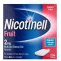 Nicotinell Medicines Nicotinell Sugar Free Fruit 2mg 204pcs Chewing Gum