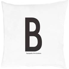 Design Letters B Pillow Case Black/White (60x50cm)