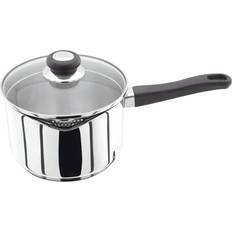 Non-stick/Teflon Sauce Pans Judge Vista Draining Lid Saucepan with lid 2.75 L 20 cm