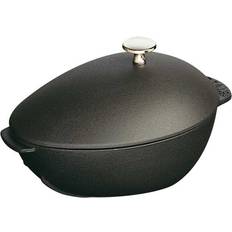 With Lid Mussel Pots Staub Cast Iron with lid 2 L