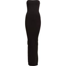 Elastane/Lycra/Spandex - Long Dresses - Solid Colours Wolford Fatal Dress - Black