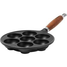 Le Creuset Cast Iron Takoyaki Pans Le Creuset Matte Black