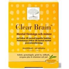 New Nordic Clear Brain 60 pcs