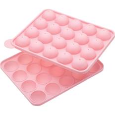 KitchenCraft Sweetly Does It 20 Hole Round Cake Pop Mould Tin